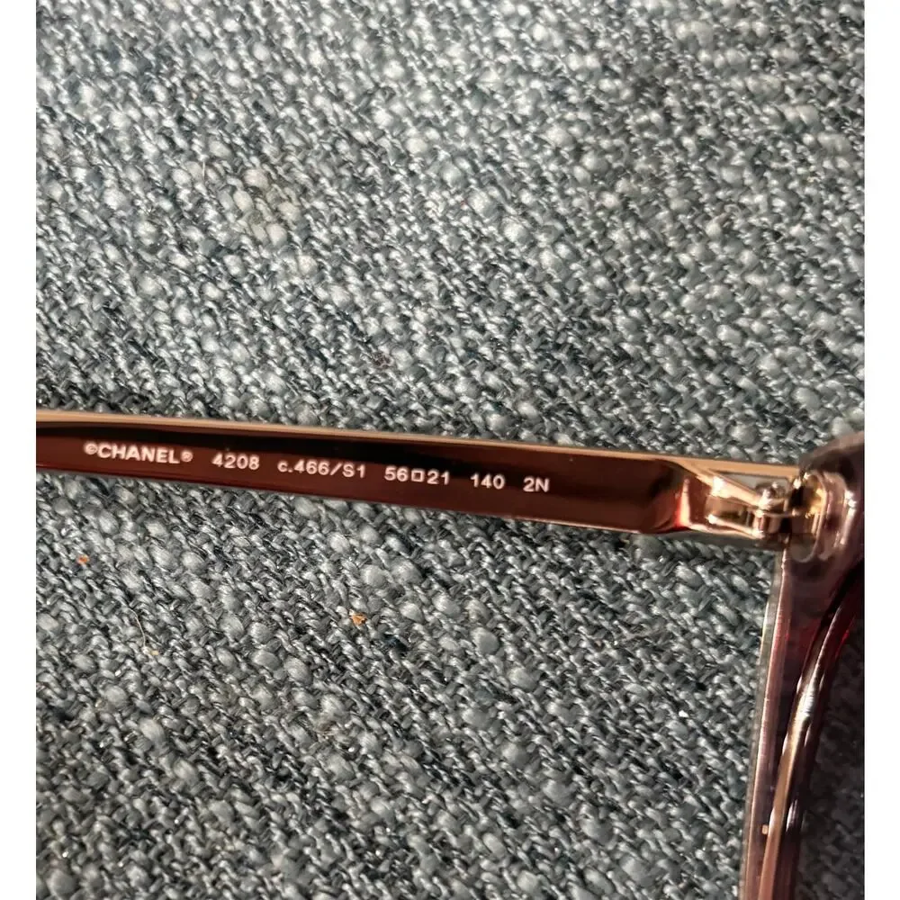 Chanel Cat Eye 4208 Pink/Purple Sunglasses
